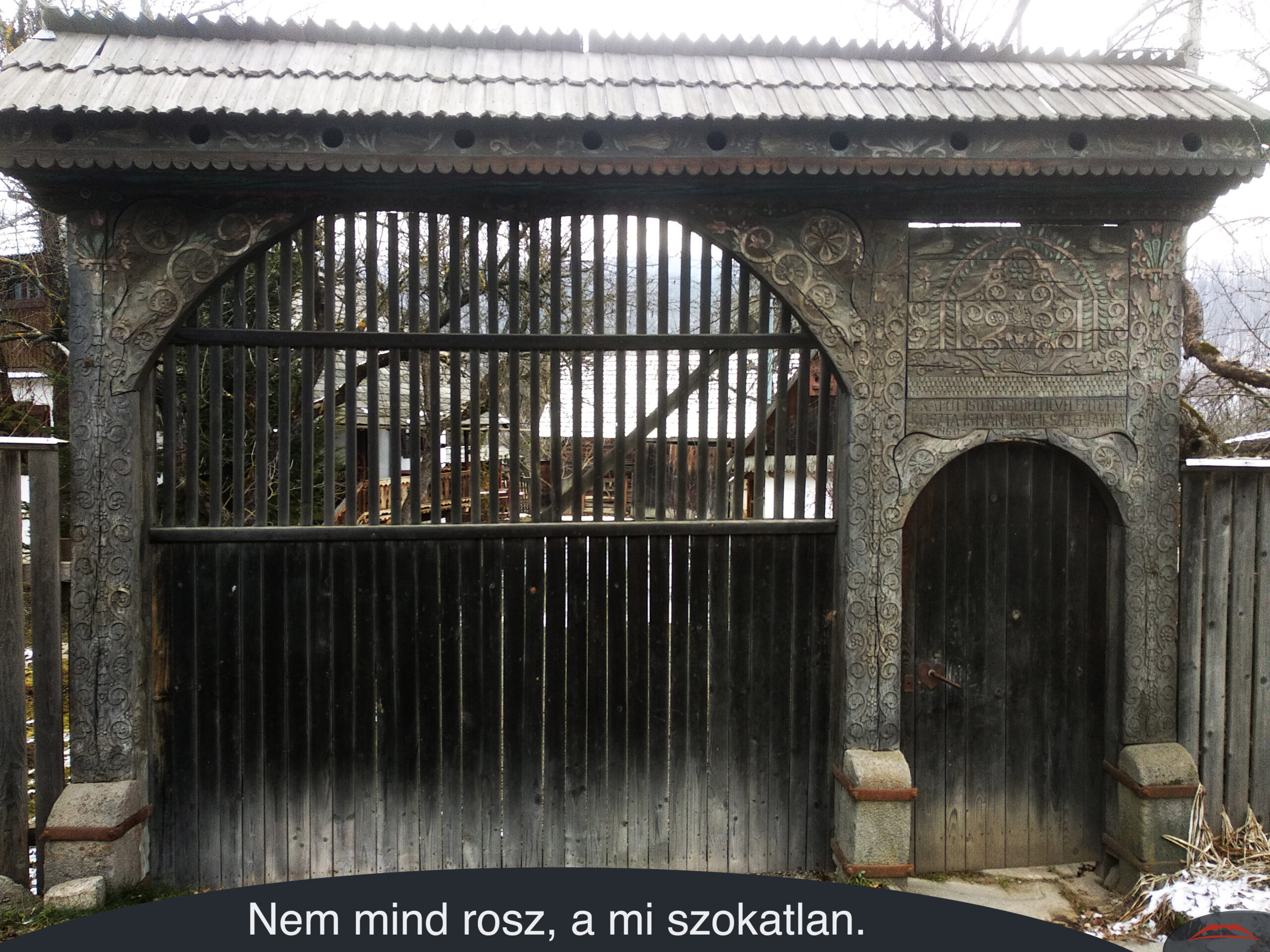 Nem mind rosz, a mi szokatlan.